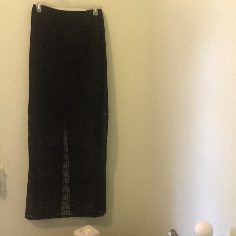 Black skirt